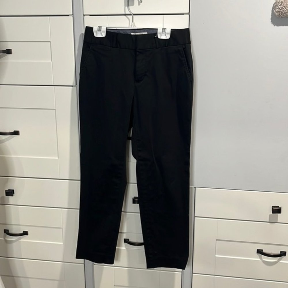 BANANA republic, Jackson fit stretch size 2 womens navy blue cropped pant